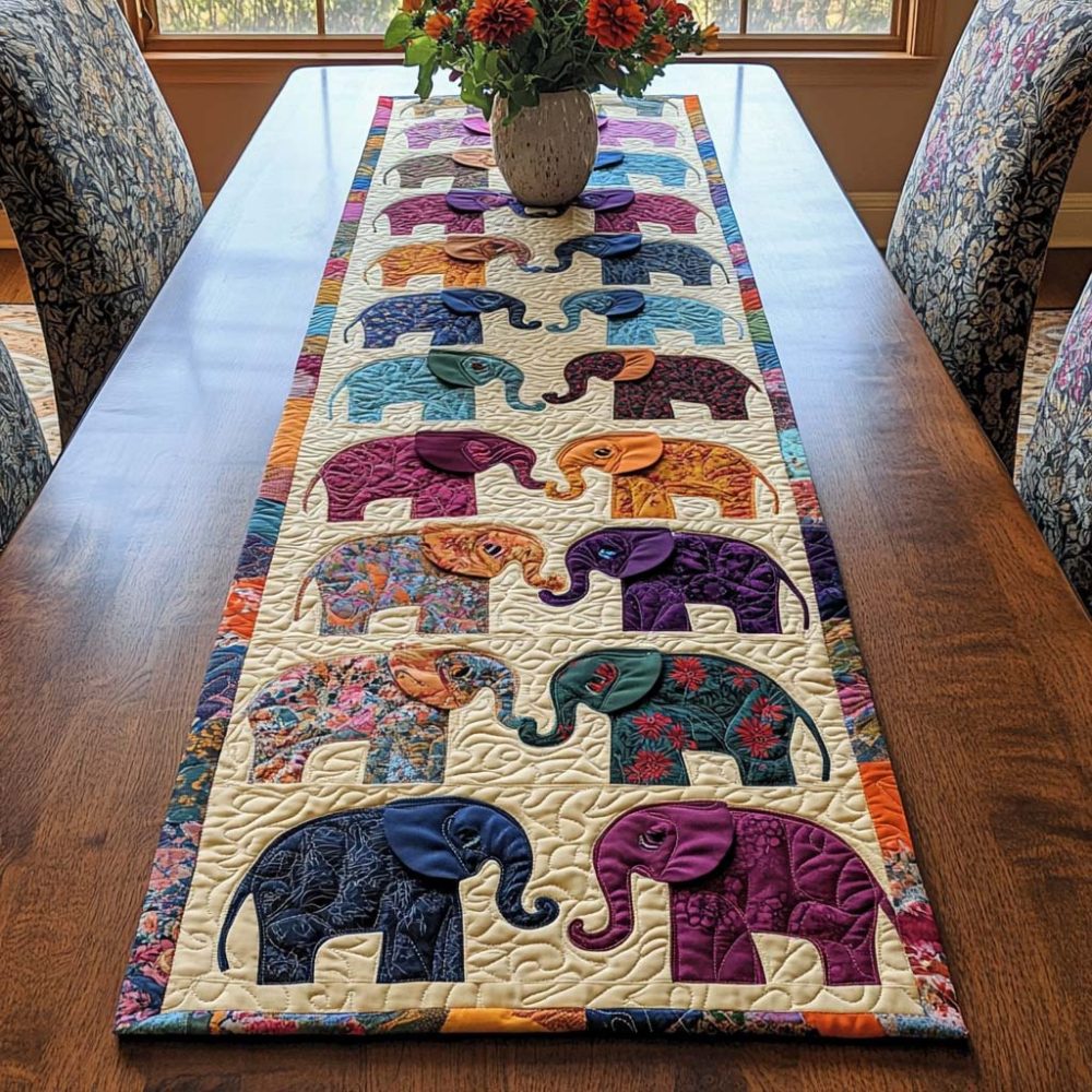 Noble Horizon Quilted Table Runner