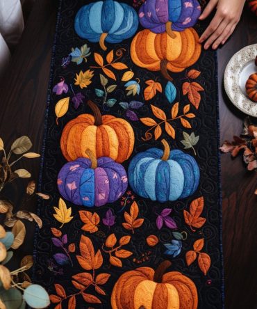 November Nostalgia Quilted Table Runner