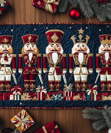 Nutcracker Fantasy Quilted Table Runner