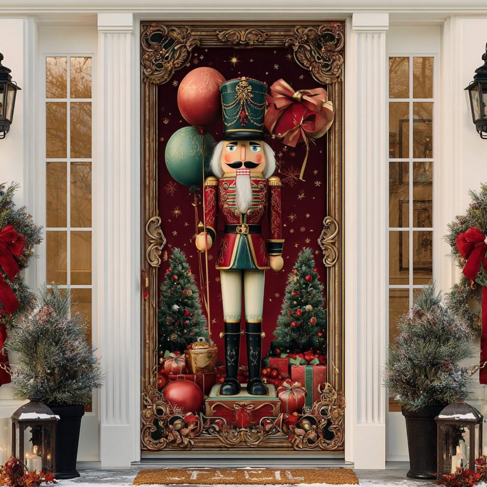 Nutcracker Legend Quilted Door Cover
