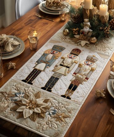 Nutcracker Magic Quilted Table Runner
