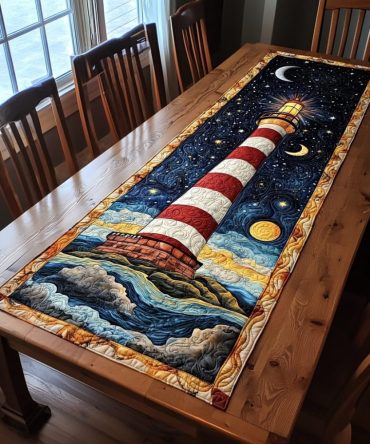 Ocean Guardian Quilted Table Runner