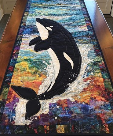 Ocean King Quilted Table Runner