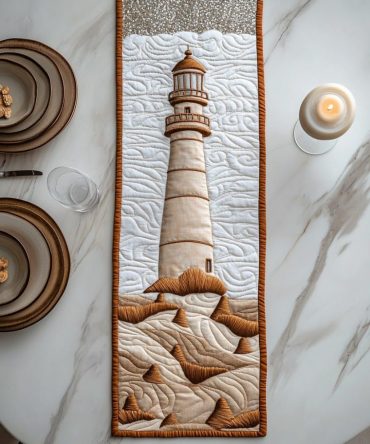 Ocean Watch Quilted Table Runner