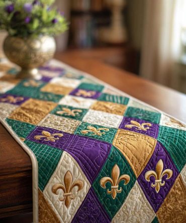 Parade Rhythm Quilted Table Runner