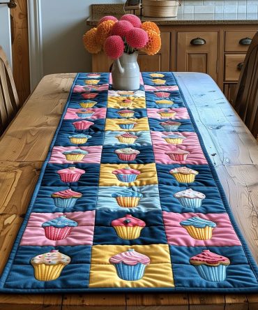 Pastry Chef Quilted Table Runner
