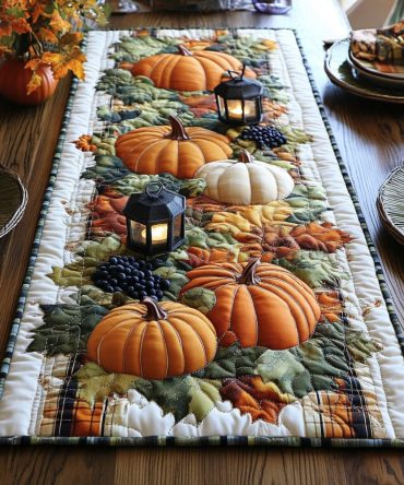 Patch Perfect Quilted Table Runner