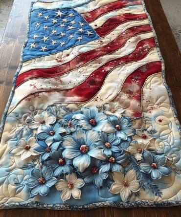 Patriot Essence Quilted Table Runner