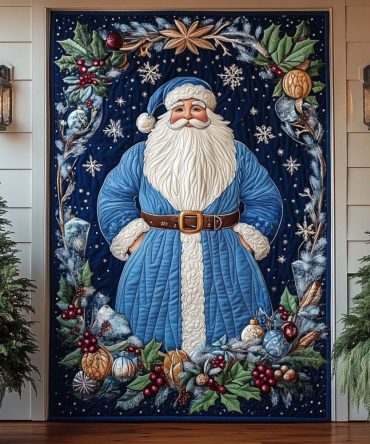 Perfect Winter Quilted Door Cover