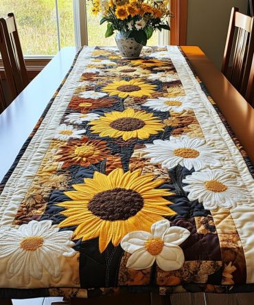 Petal Dreams Quilted Table Runner
