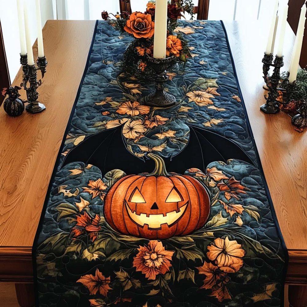 Halloween Quilted Table Runner - Image 2