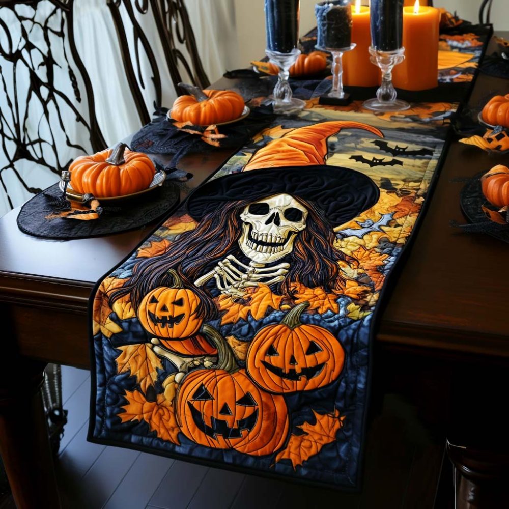 Halloween Quilted Table Runner - Image 6