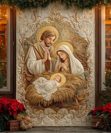 Pure Grace Quilted Door Cover