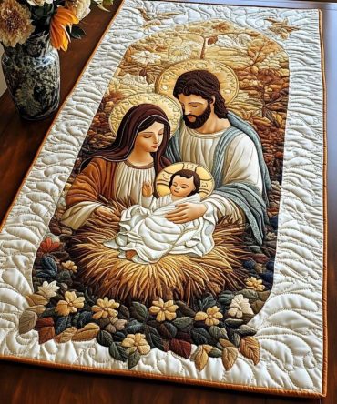 Radiant Souls Quilted Table Runner