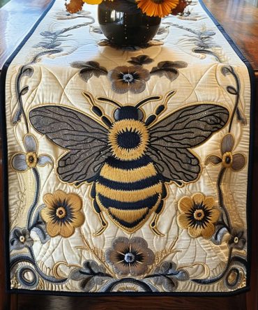 Regal Buzz Quilted Table Runner