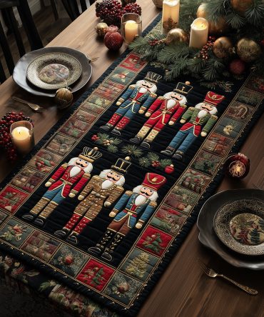 Regal Noel Quilted Table Runner