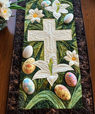 Resurrection Glory Quilted Table Runner