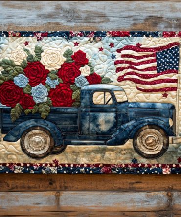 Road To Freedom Quilted Table Runner