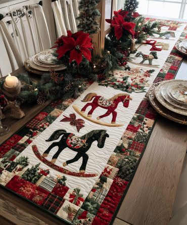 Rocking Spirit Quilted Table Runner