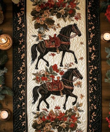 Royal Ride Quilted Table Runner