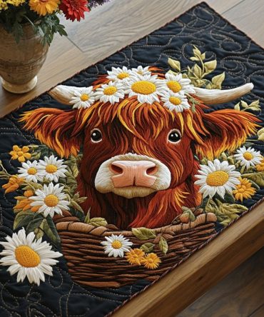 Rustic Charm Quilted Table Runner