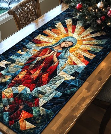 Sacred Comfort Quilted Table Runner