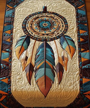 Sacred Threads Quilted Table Runner