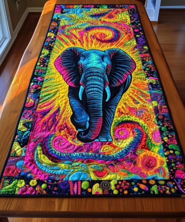Sacred Trunk Quilted Table Runner