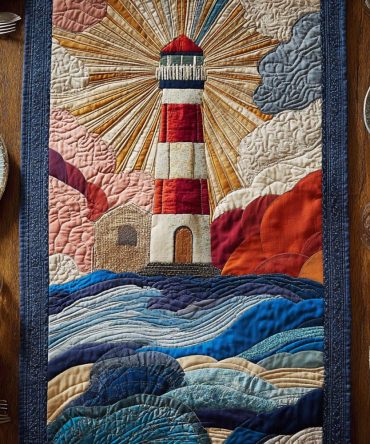 Safe Harbor Quilted Table Runner
