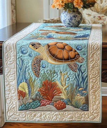 Sand Traveler Quilted Table Runner