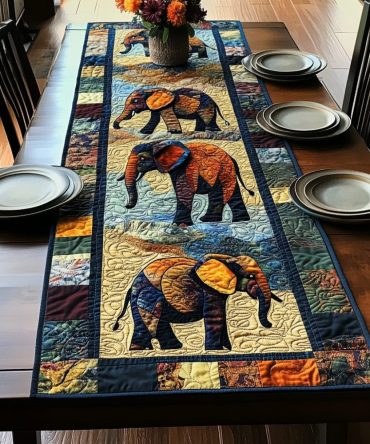 Savannah Majesty Quilted Table Runner