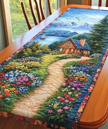 Scenic View Quilted Table Runner