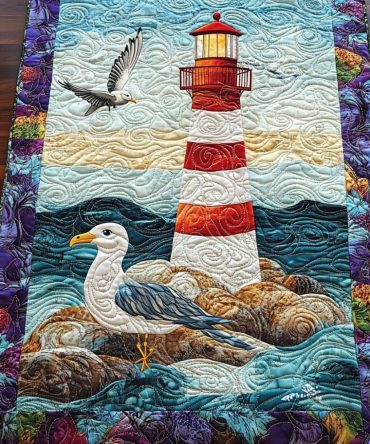 Seaside Shine Quilted Table Runner