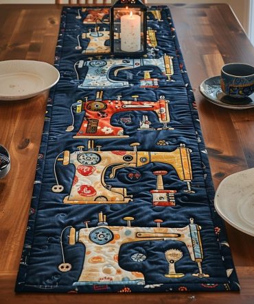 Sewing Craft Quilted Table Runner