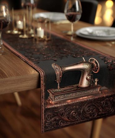 Sewing Memory Quilted Table Runner