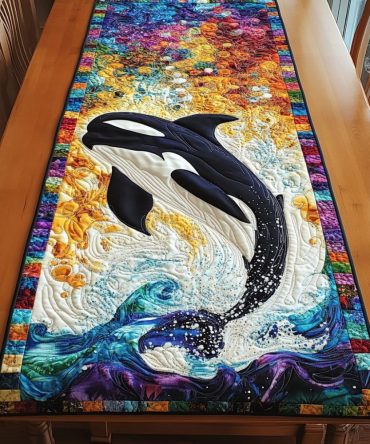 Shadow Hunter Quilted Table Runner