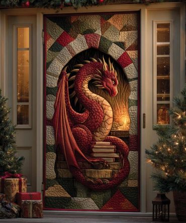 Shadowheart Drake Quilted Door Cover