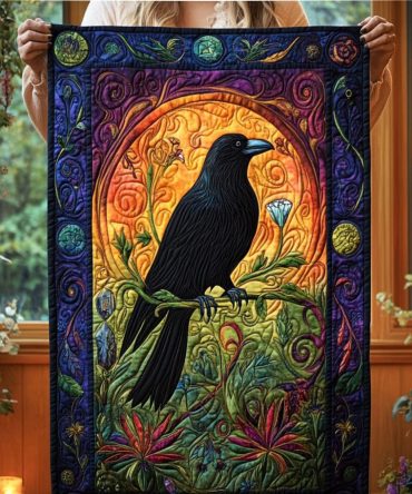 Shadows Of Wisdom Quilted Table Runner