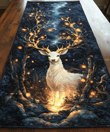 Silent Hoof Quilted Table Runner