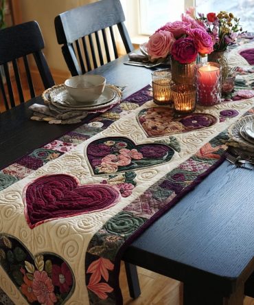 Simple Joy Quilted Table Runner