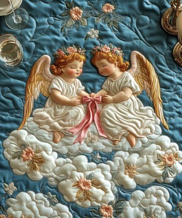 Sky Blessings Quilted Table Runner