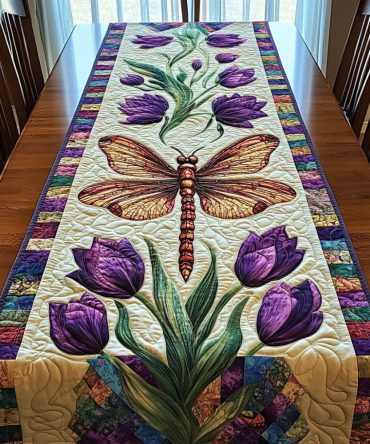 Sky Glide Quilted Table Runner