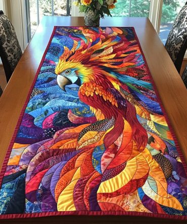 Sky Serenade Quilted Table Runner