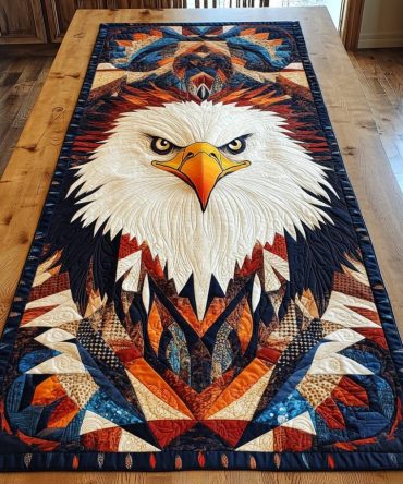 Sky Sovereign Quilted Table Runner