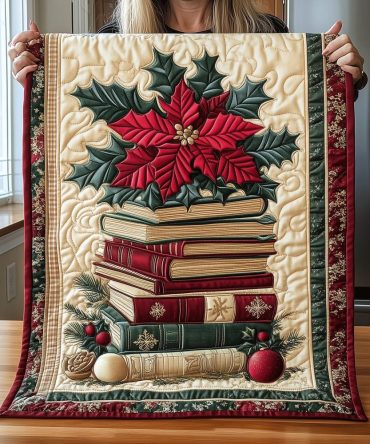 Snowy Tales Quilted Table Runner