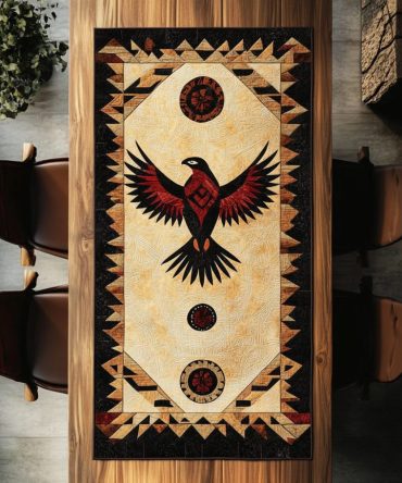 Soaring Crest Quilted Table Runner