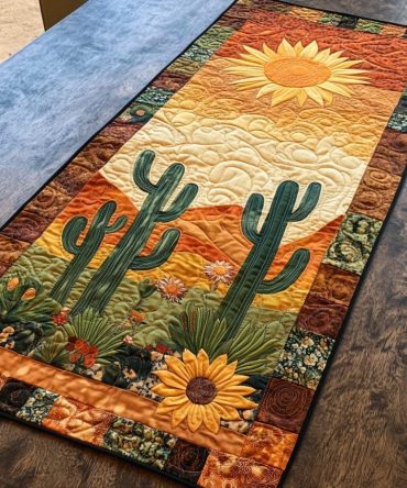 Southwest Spirit Quilted Table Runner