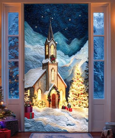 Spirit Chapel Quilted Door Cover