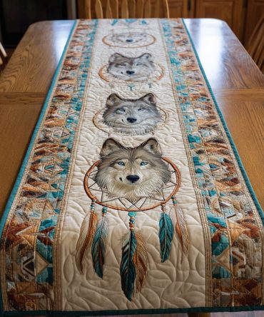 Spirit Howl Quilted Table Runner