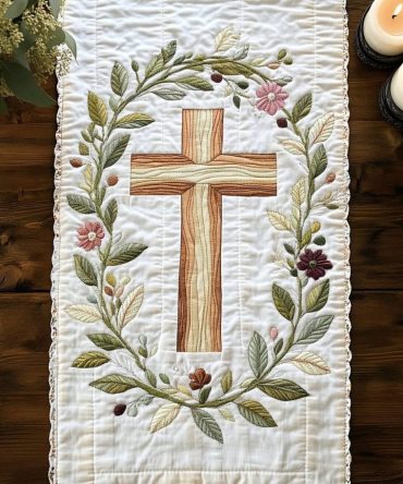 Spirit Vine Quilted Table Runner